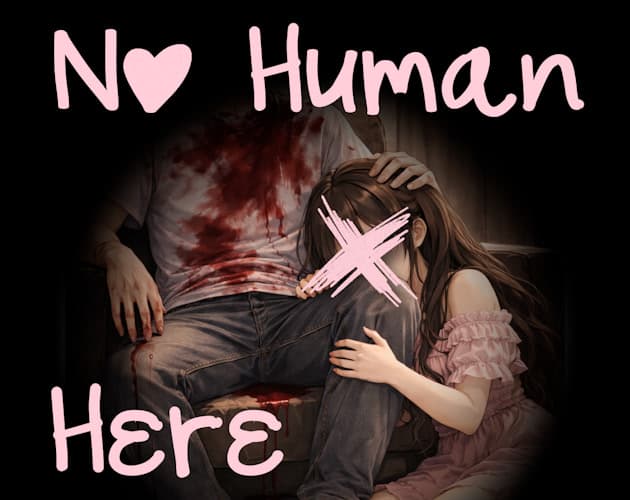 No Human Here cover