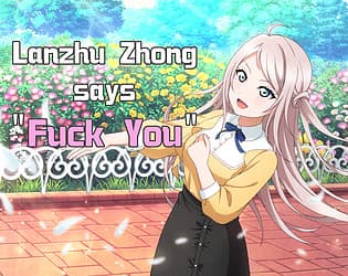 Lanzhu Zhong Says "Fuck You" cover