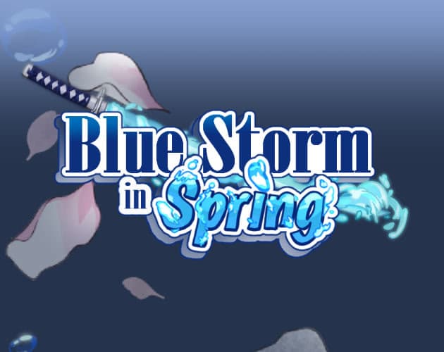 Blue Storm in Spring cover