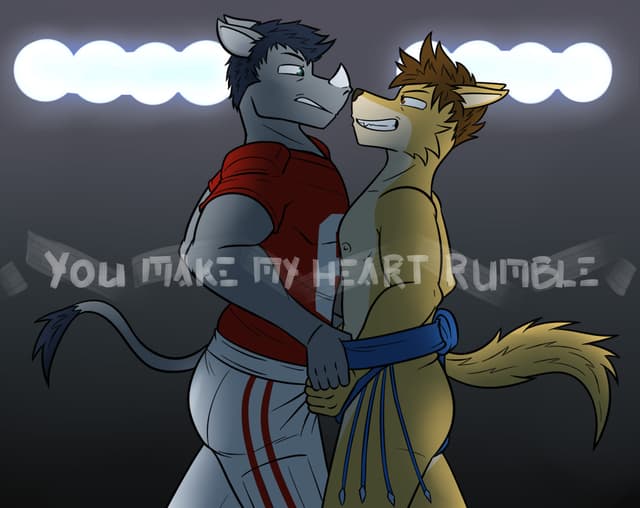You Make My Heart Rumble cover