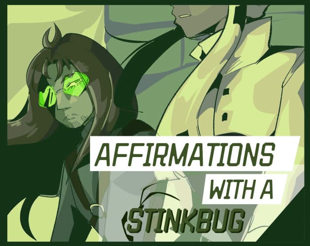 Affirmations with a Stinkbug cover