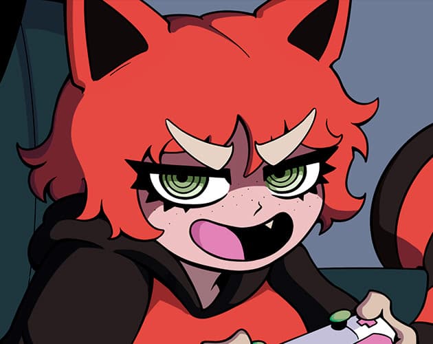 Raccoon Girl Becca cover