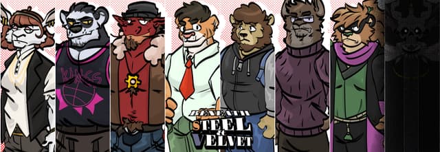 BENEATH STEEL & VELVET cover