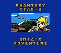 Phantasy Star II Text Adventure: Amia no Bouken cover