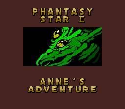 Phantasy Star II: Anne's Adventure cover