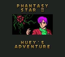 Phantasy Star II Text Adventure: Huey no Bouken cover