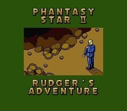 Phantasy Star II Text Adventure: Rudger no Bouken cover