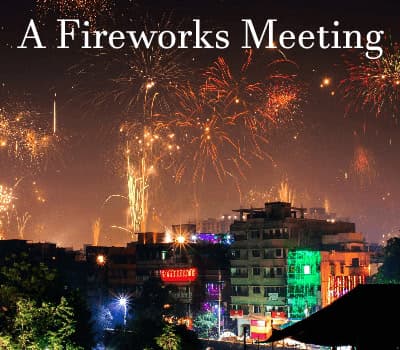 A Fireworks Meeting cover