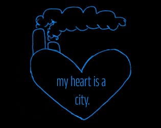 my heart is a city. cover