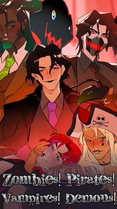 Zombies! Pirates! Vampires! Demons! cover