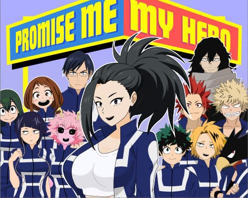 PROMISE ME MY HERO cover