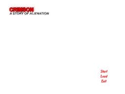 Crimson: A Story of Alienation cover