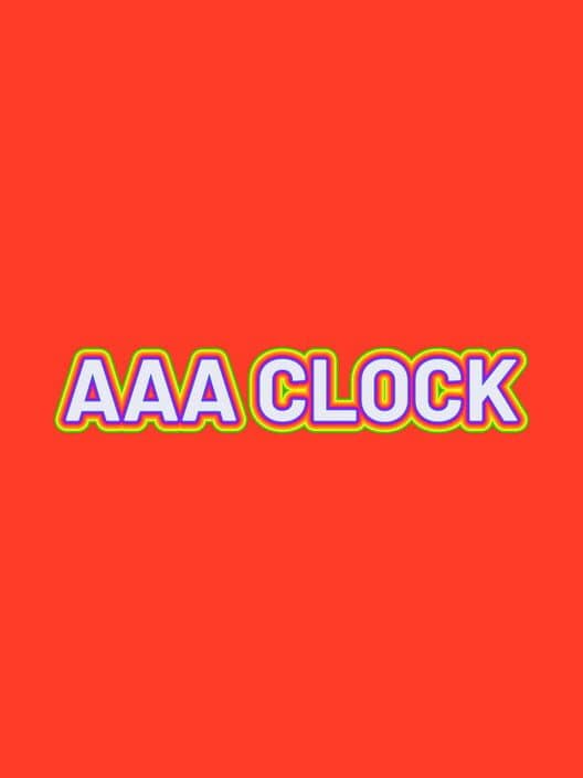 AAA Clock cover