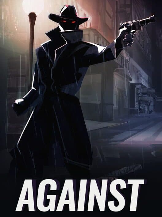 Against cover