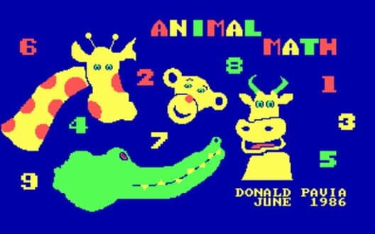Animal Math cover