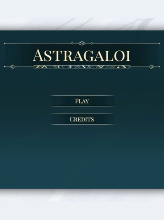 Astragaloi cover