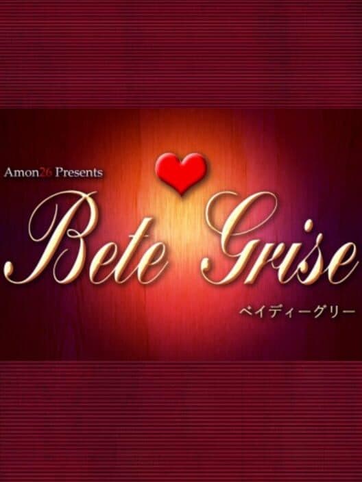 Bete Grise cover