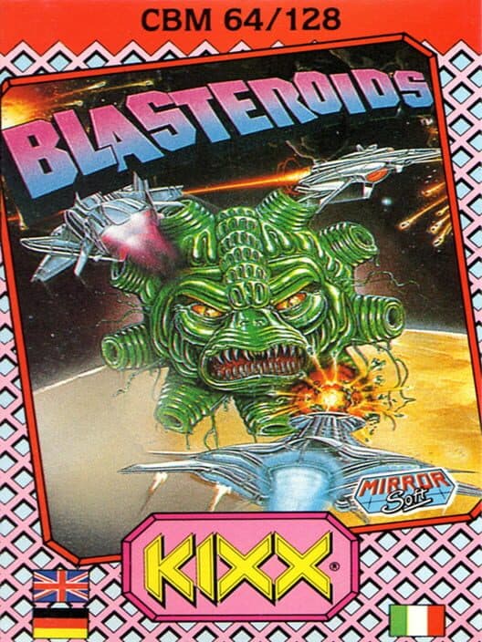 Blasteroids cover