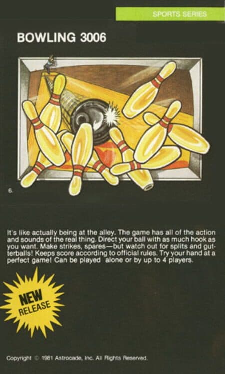 Bowling cover