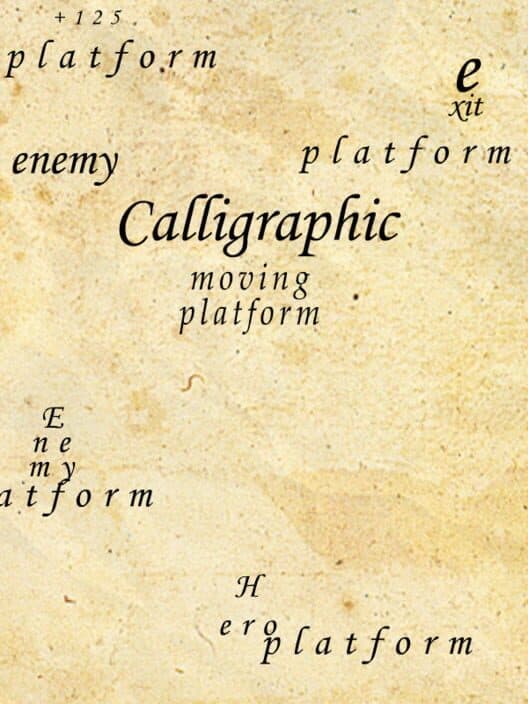Calligraphic cover