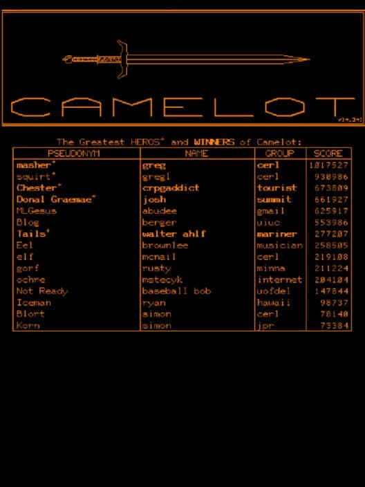 Camelot cover