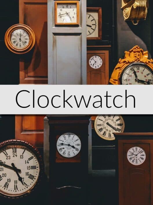 Clockwatch cover