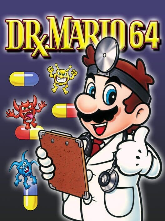 Dr. Mario 64 cover