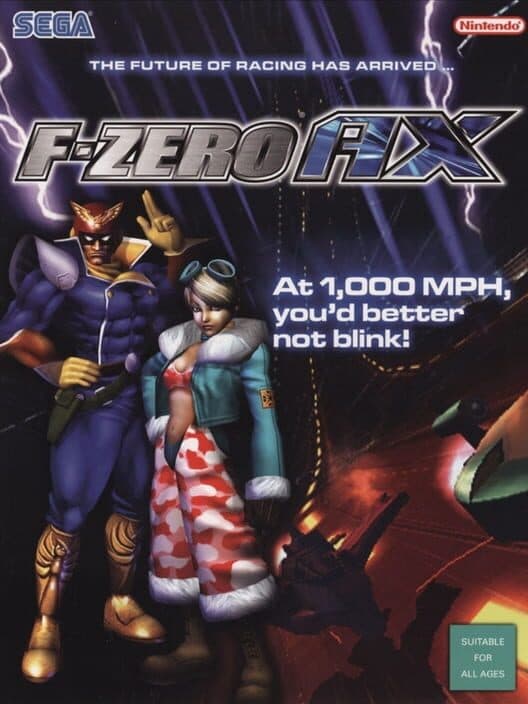 F-Zero AX cover
