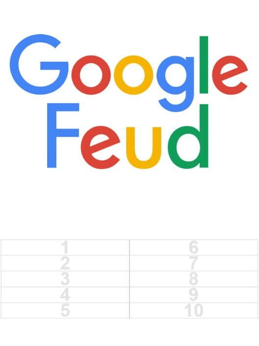 Google Feud cover
