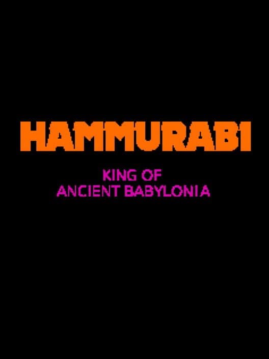 Hammurabi cover