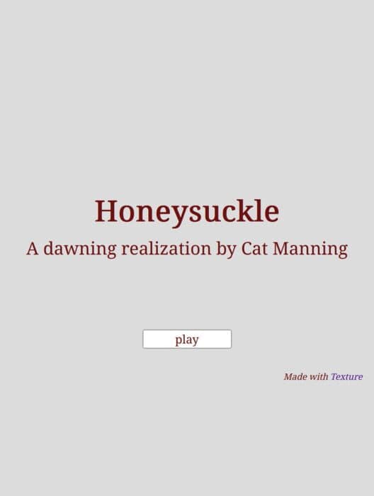 Honeysuckle cover