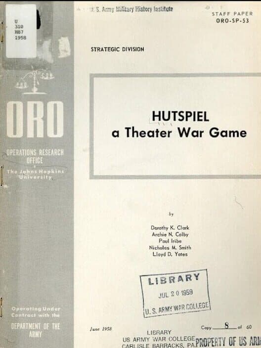 Hutspiel cover
