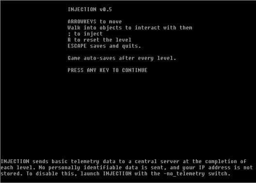 Injection cover
