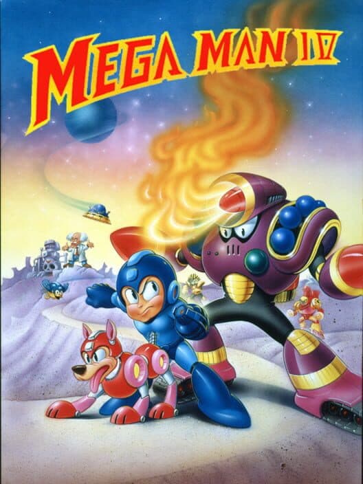 Mega Man IV cover