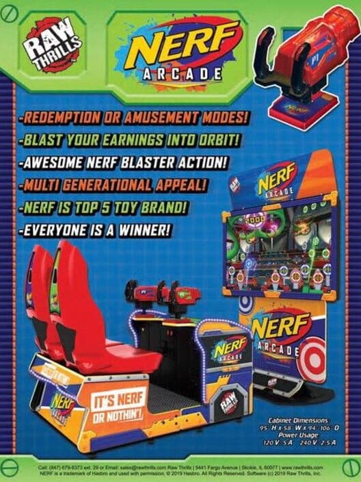 NERF Arcade cover