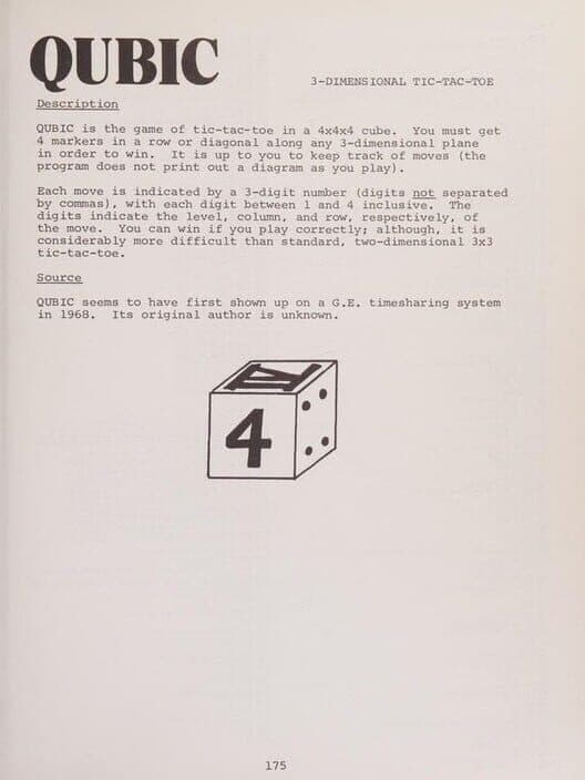 Qubic cover