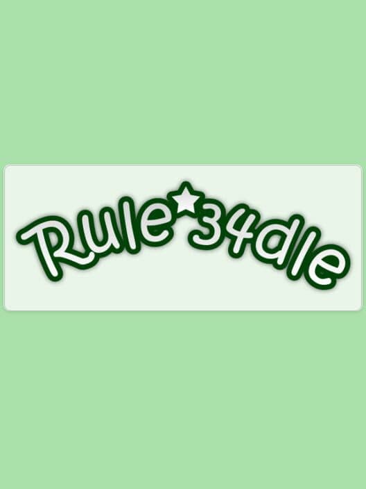 Rule34dle cover