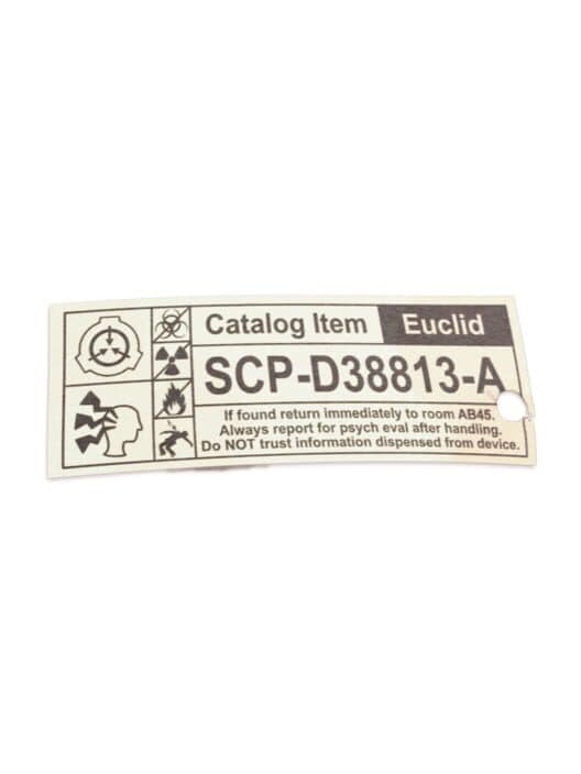 SCP-D38813 cover