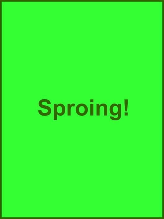 Sproing! cover
