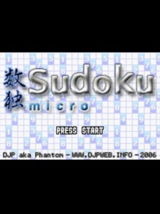 Sudoku Micro cover