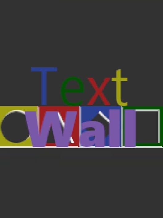 Text Wall cover