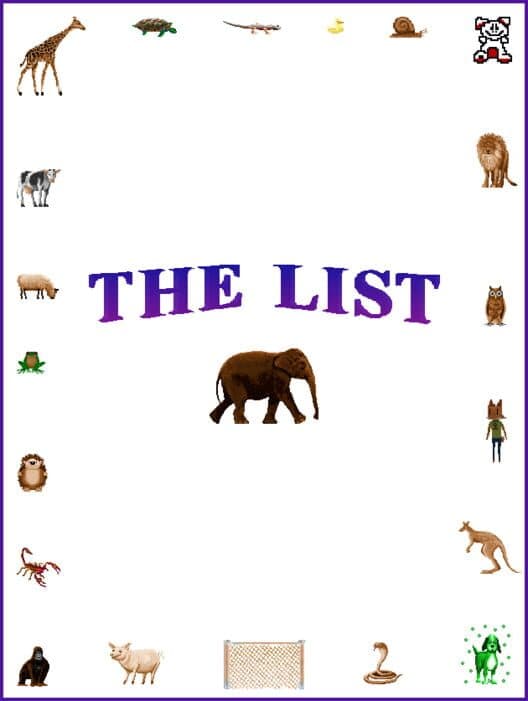The List cover