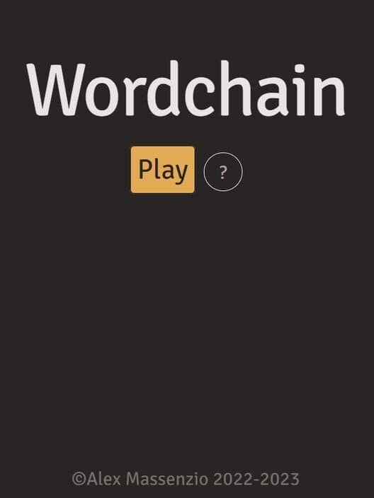 Wordchain cover