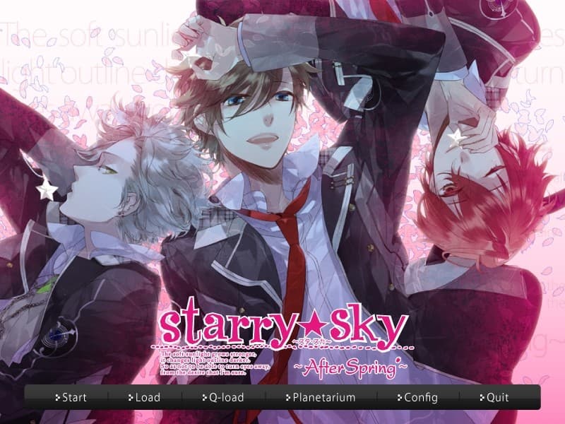 Starry☆Sky ~After Spring~ artwork