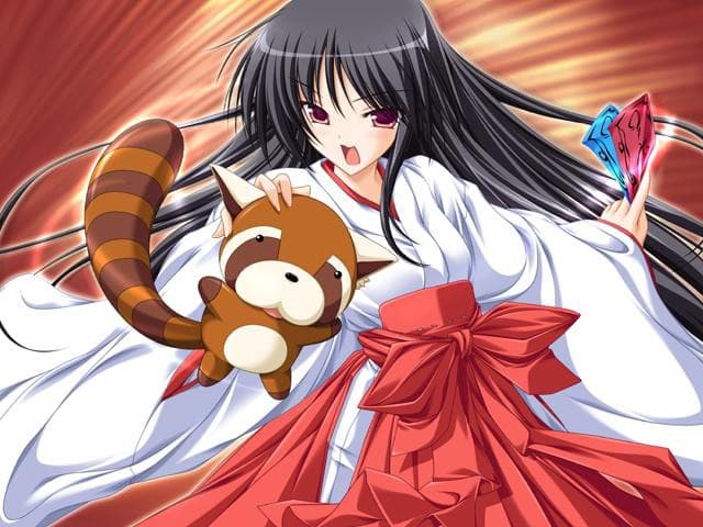 Miko-san Fighter! Ryouko-chan artwork