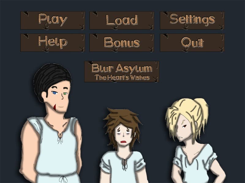 Blur Asylum: The Heart's Wishes artwork