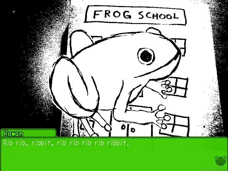 Frog Love at Frog School artwork