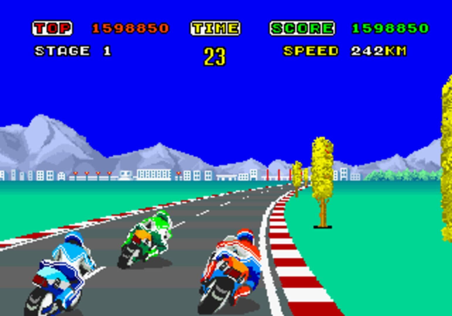 Hang-On artwork