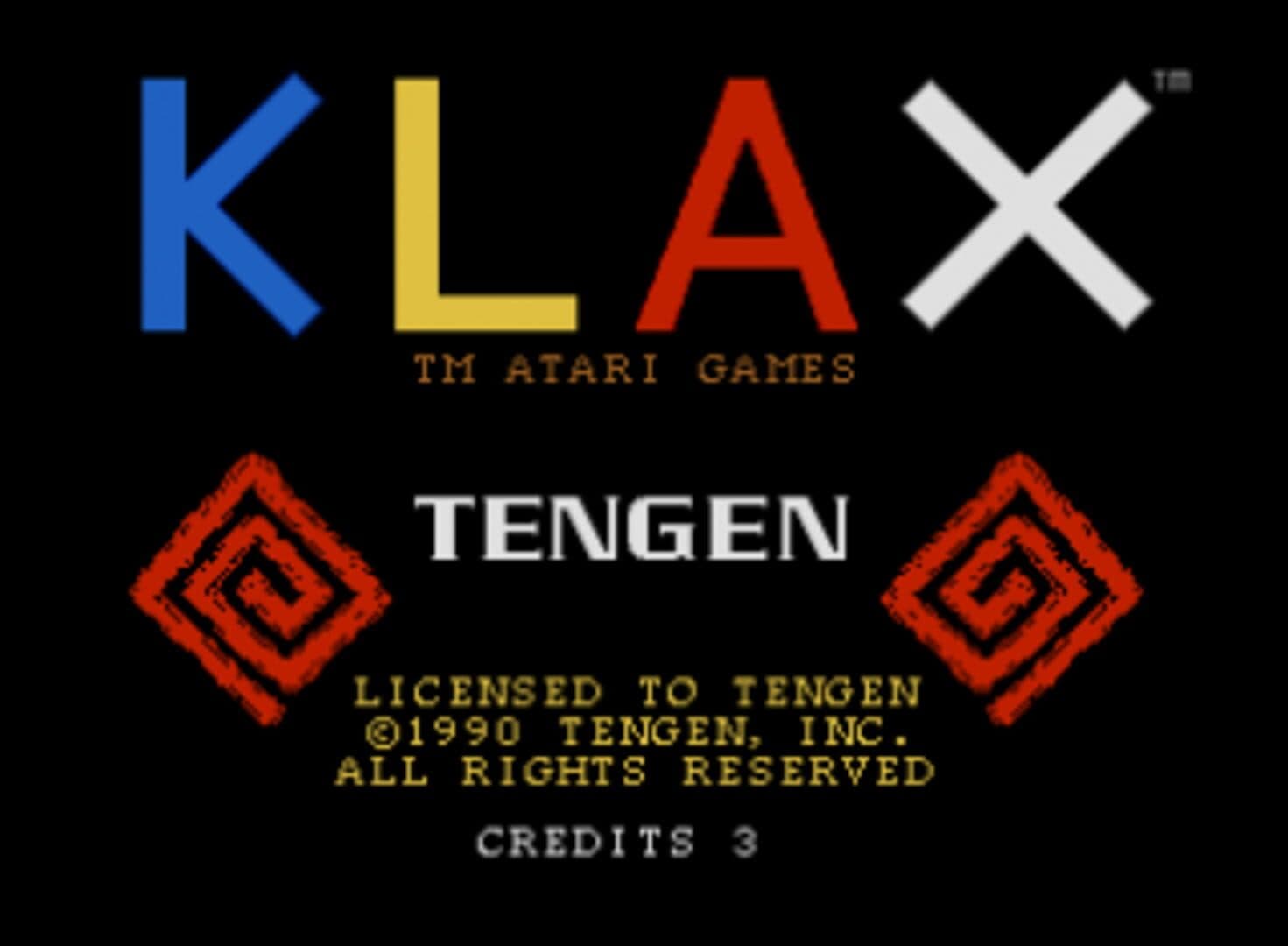 Klax artwork