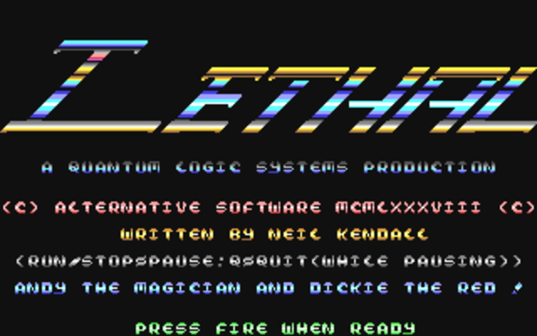 Lethal artwork